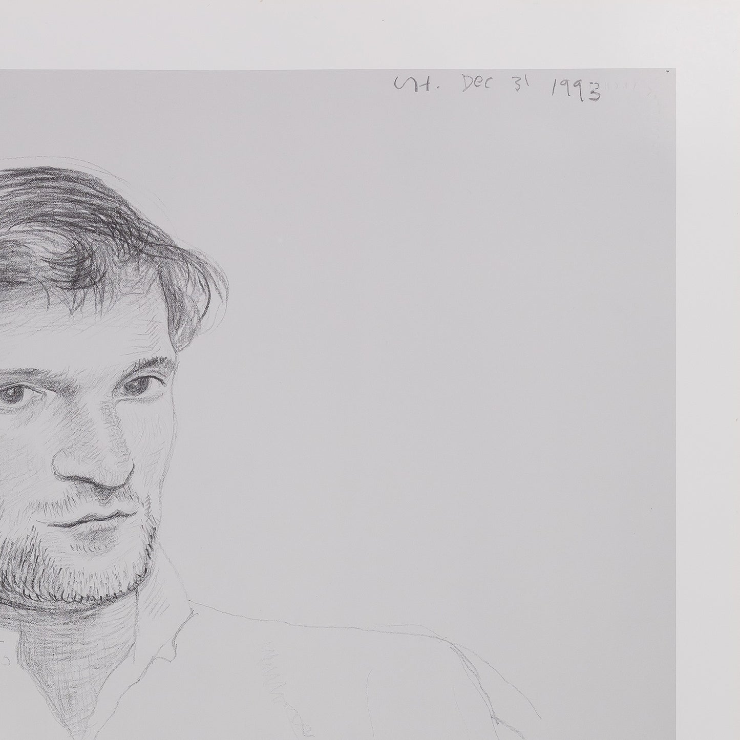 David HOCKNEY : John FITZHERBERT - Affiche originale