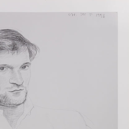 David HOCKNEY : John FITZHERBERT - Affiche originale