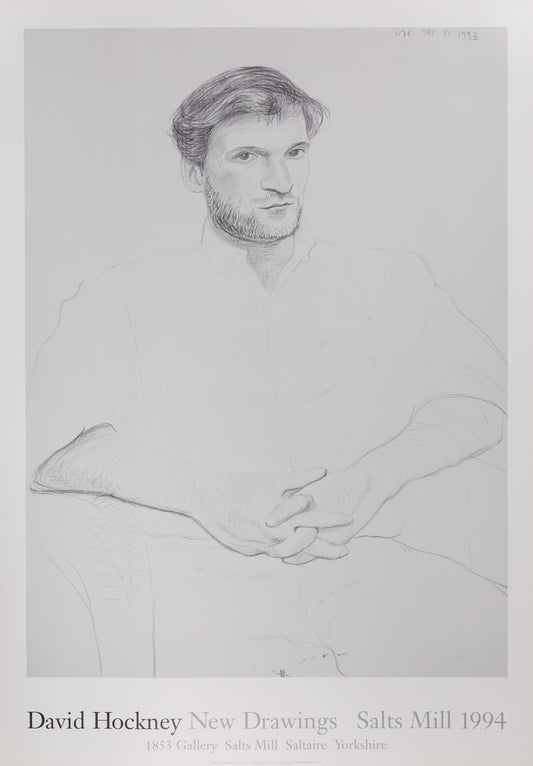 David HOCKNEY : John FITZHERBERT - Affiche originale
