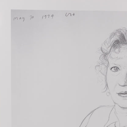 David HOCKNEY : Celia BIRTWELL - Affiche originale