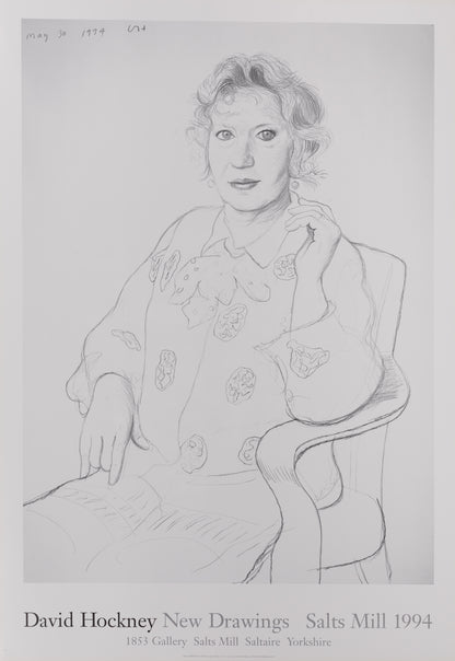 David HOCKNEY : Celia BIRTWELL - Affiche originale