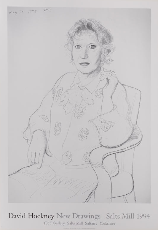 David HOCKNEY : Celia BIRTWELL - Affiche originale