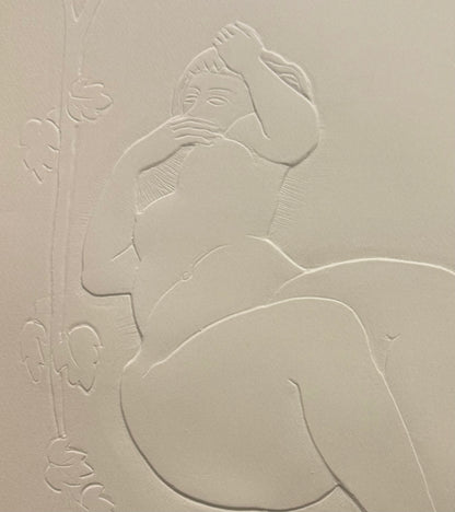 Antoniucci VOLTI : Femme au lierre - Gaufrage original