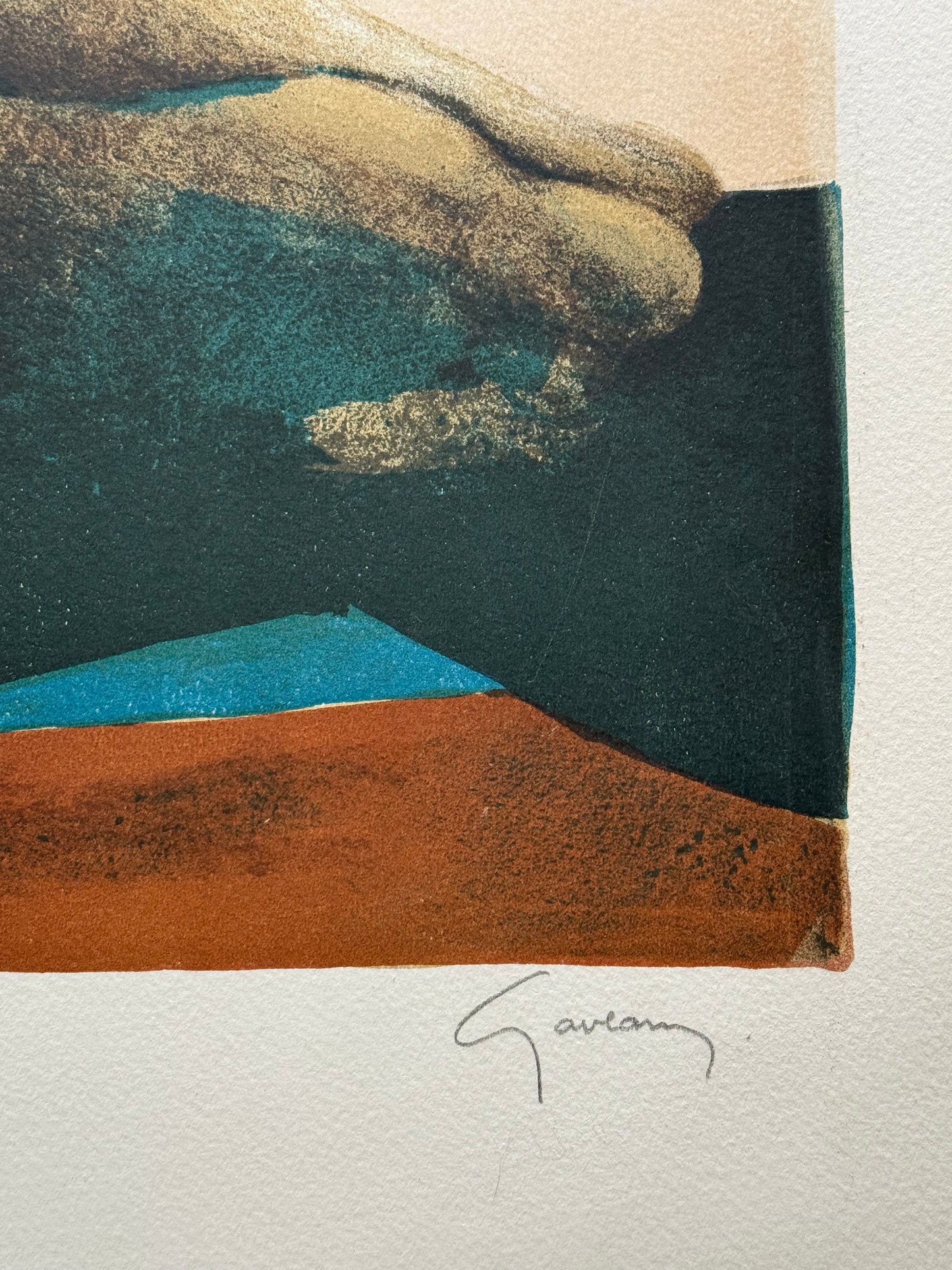 Claude GAVEAU : Hommage à la femme - Lithographie originale signée