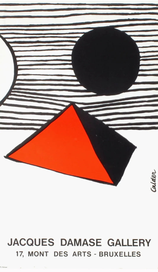 Alexander CALDER : Expo 78  - Lithographie originale signée