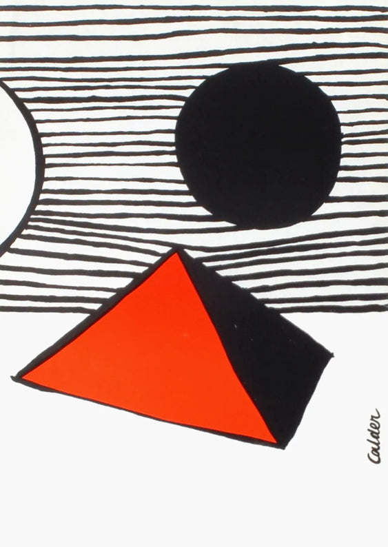 Alexander CALDER : Expo 78  - Lithographie originale signée