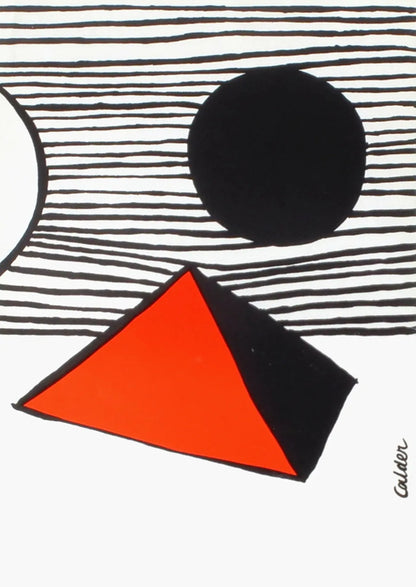 Alexander CALDER : Expo 78  - Lithographie originale signée