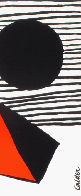 Alexander CALDER : Expo 78  - Lithographie originale signée