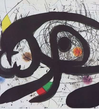 Joan MIRO : Pace Columbus - Affiche originale signée