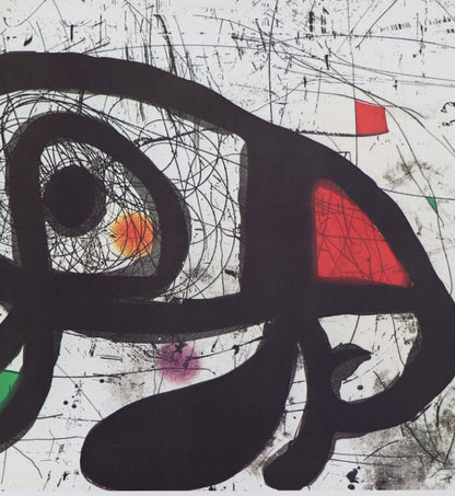 Joan MIRO : Pace Columbus - Affiche originale signée