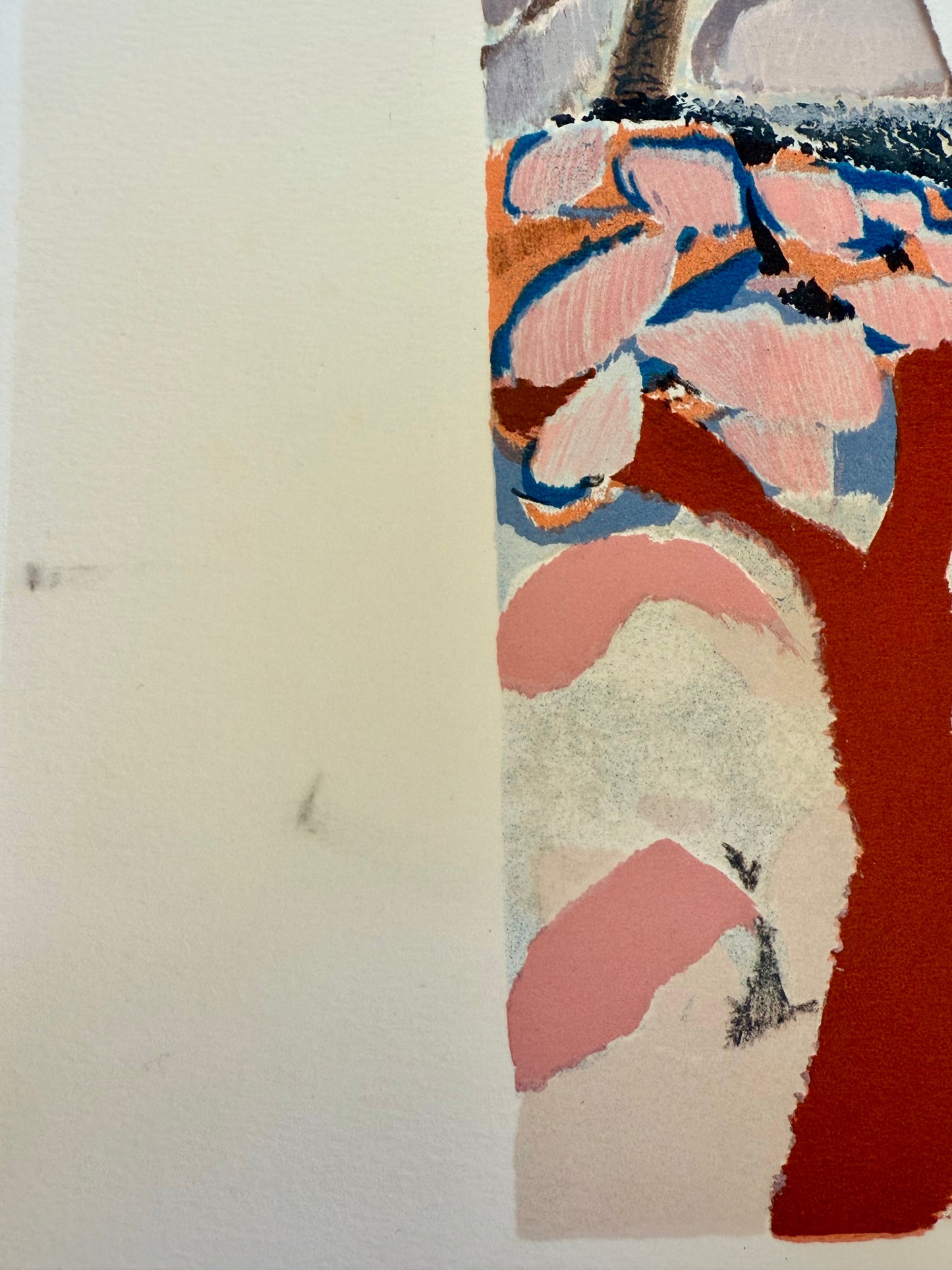 Gabriel GODARD : A l'orée du bois - Lithographie originale signée