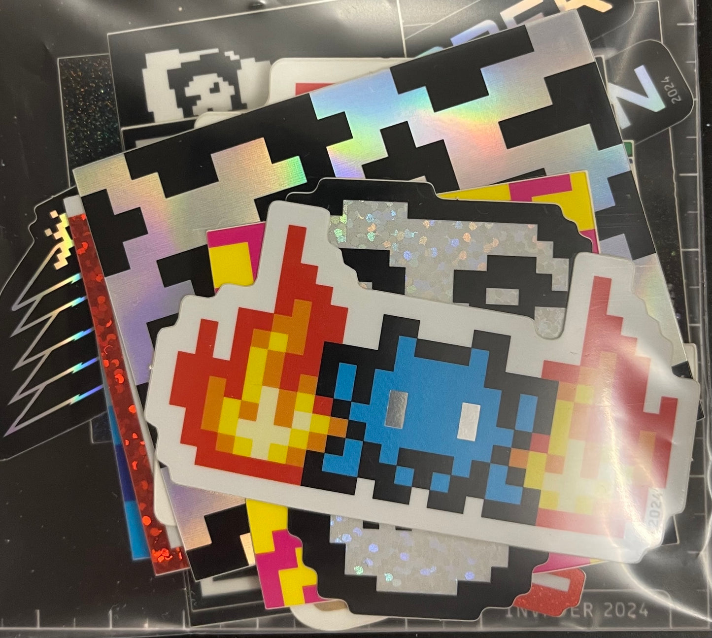 SPACE INVADER : Space Station - Stickers