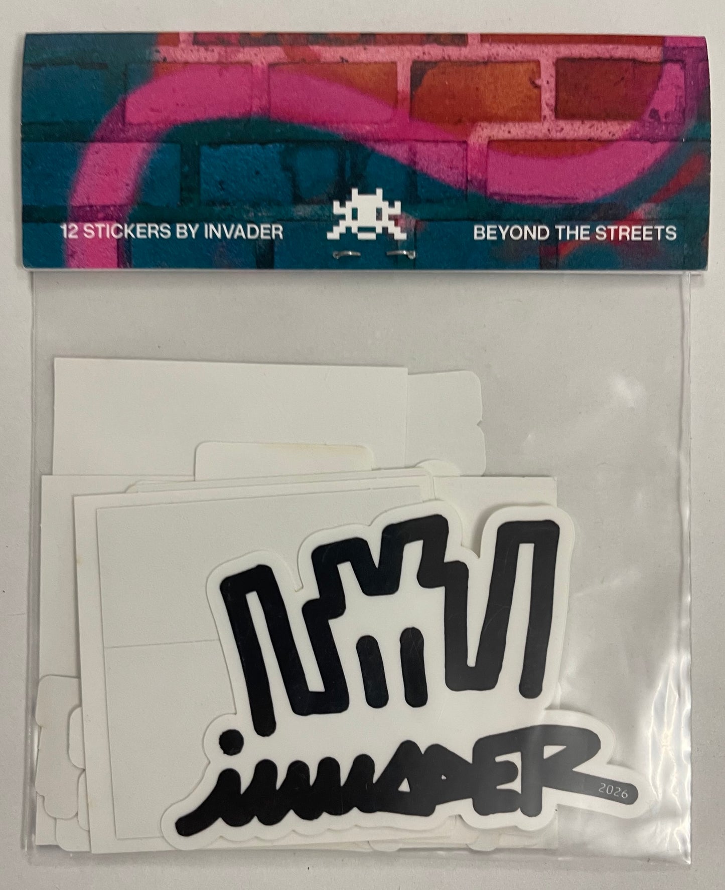 SPACE INVADER : Beyond the streets - Stickers