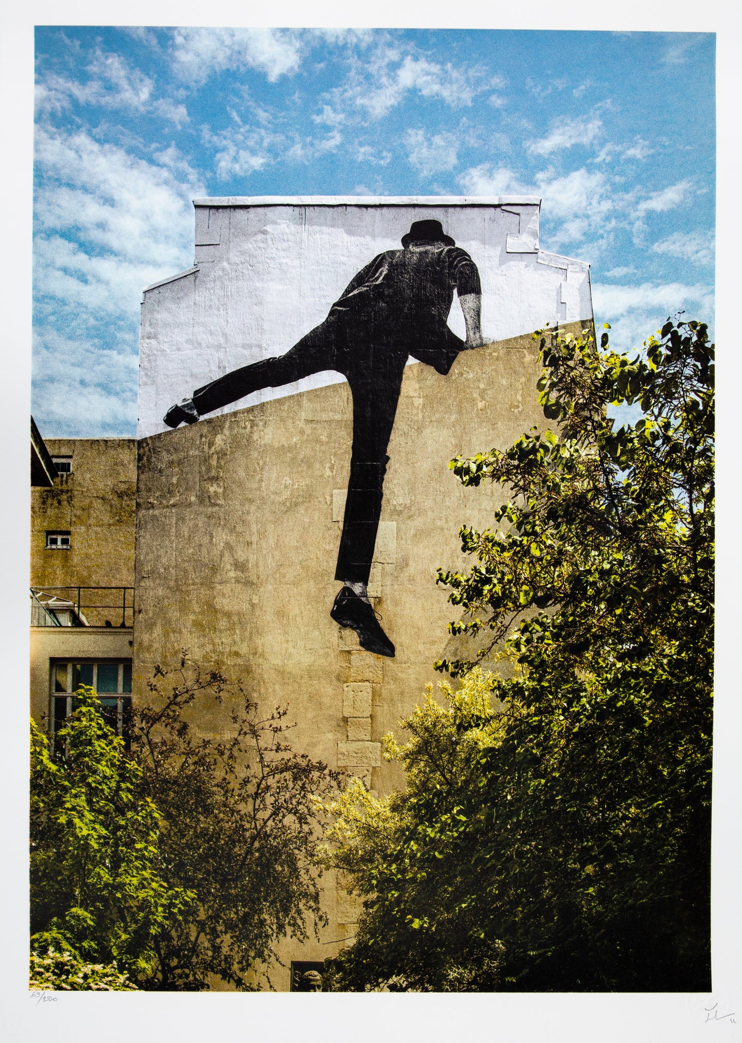 JR : No Trespassing, 2021 - Lithographie originale signée