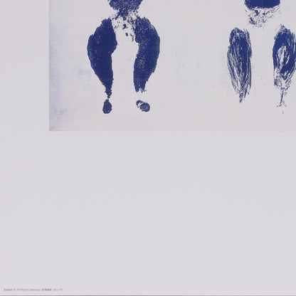 Yves KLEIN : Anthropométrie en bleu - Affiche originale