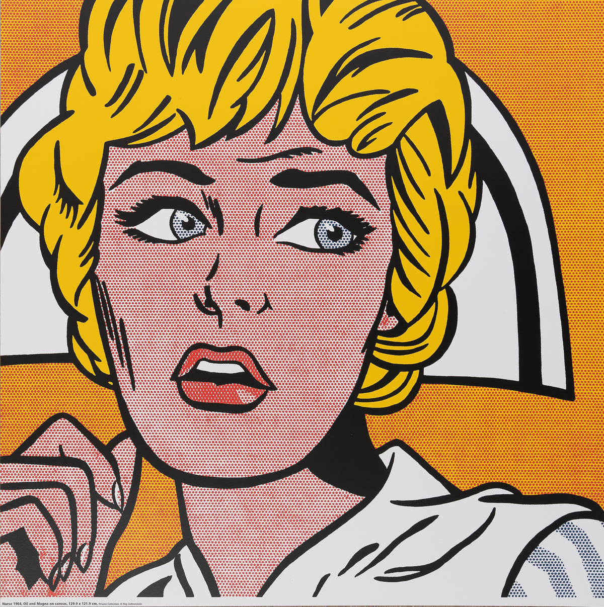 Roy LICHTENSTEIN : Nurse - Lithographie