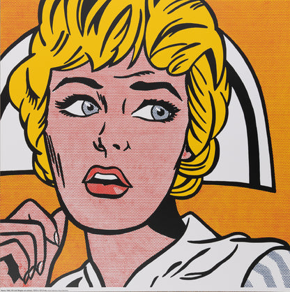 Roy LICHTENSTEIN : Nurse - Lithographie