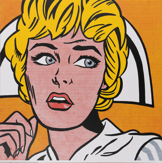 Roy LICHTENSTEIN : Nurse - Lithographie