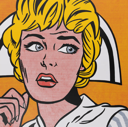 Roy LICHTENSTEIN : Nurse - Lithographie