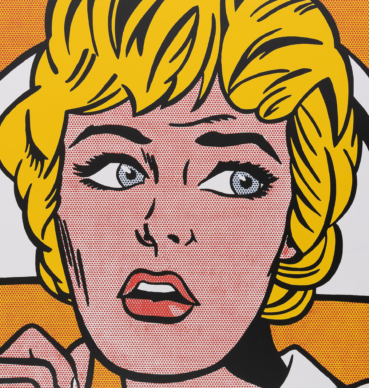 Roy LICHTENSTEIN : Nurse - Lithographie