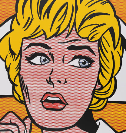 Roy LICHTENSTEIN : Nurse - Lithographie
