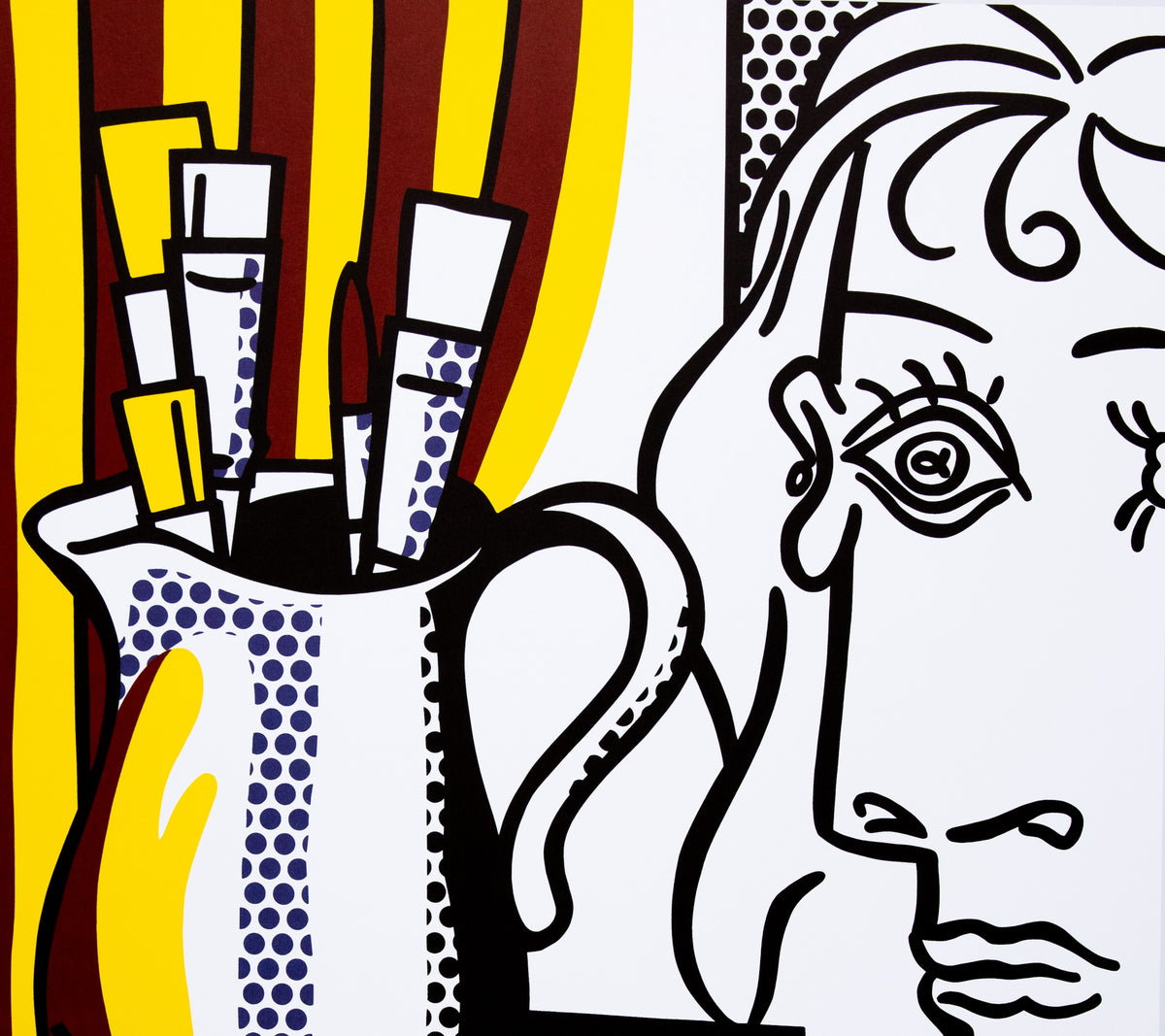 Roy LICHTENSTEIN : Still Life with Picasso - Affiche