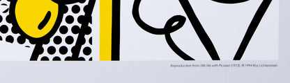 Roy LICHTENSTEIN : Still Life with Picasso - Affiche