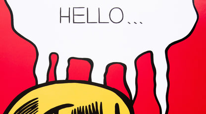 Roy LICHTENSTEIN : Cold Shoulder - Affiche originale