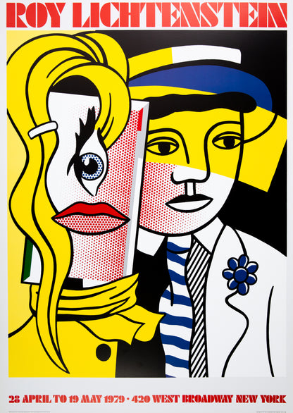 Roy LICHTENSTEIN : Stepping Out - Lithographie