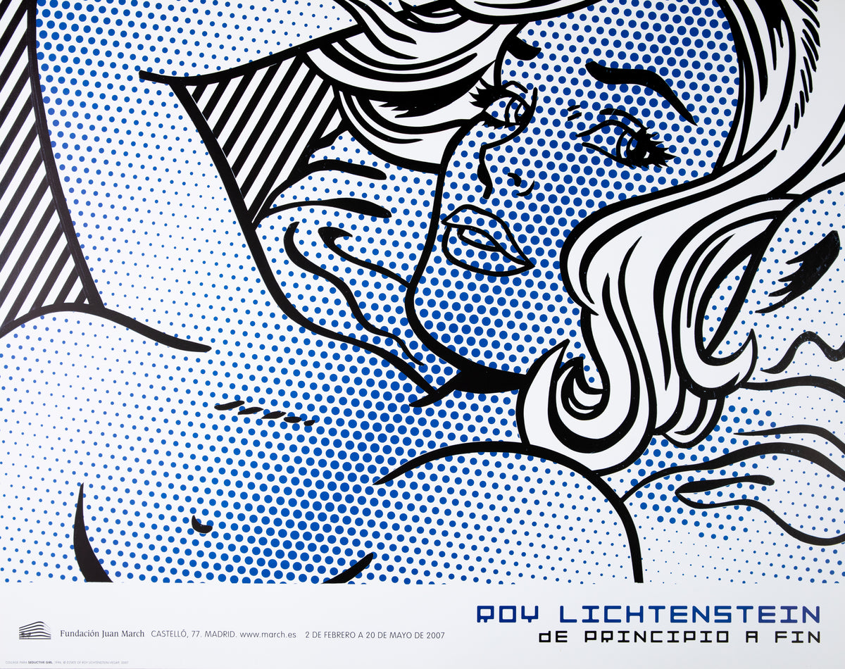 Roy LICHTENSTEIN : Seductive Girl - Affiche originale