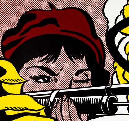 Roy LICHTENSTEIN : Crak ! - Lithographie