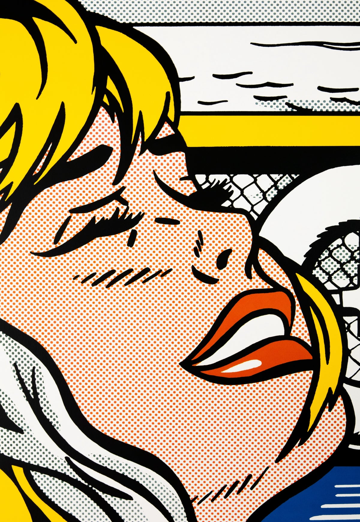 Roy LICHTENSTEIN : Shipboard girl - Lithographie
