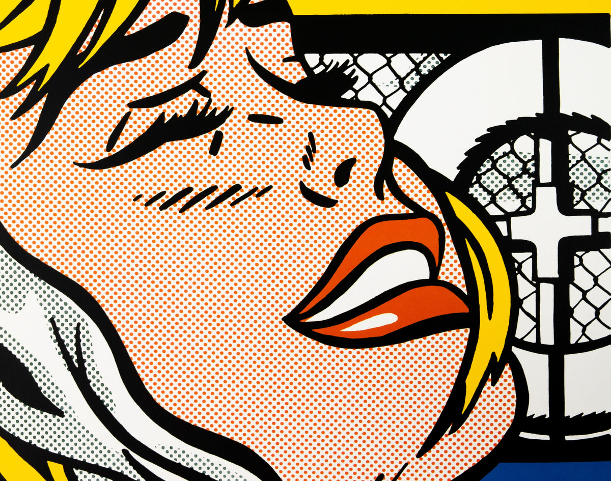 Roy LICHTENSTEIN : Shipboard girl - Lithographie