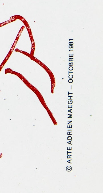 Jan VOSS : Abstraction - Lithographie originale