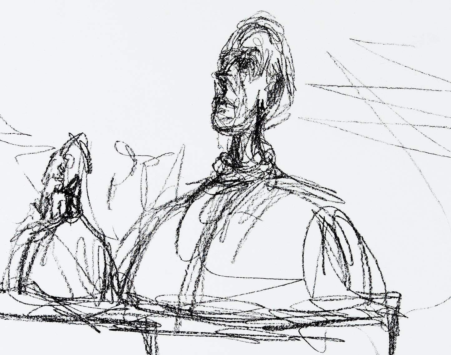 Alberto GIACOMETTI : Les Ateliers de la modernité - Affiche originale signée