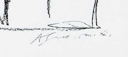 Alberto GIACOMETTI : Les Ateliers de la modernité - Affiche originale signée
