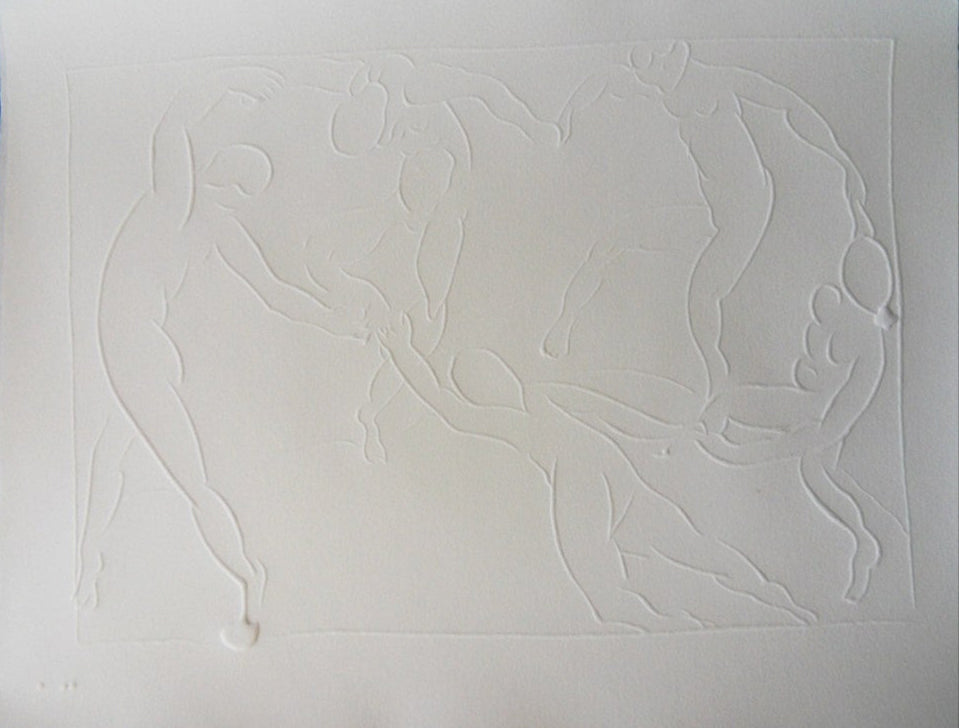Henri MATISSE : Le cercle dansant - Gravure