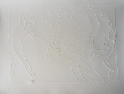 Henri MATISSE : Le cercle dansant - Gravure