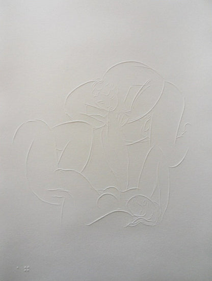 Henri MATISSE : Le souffle du cœur - Gravure
