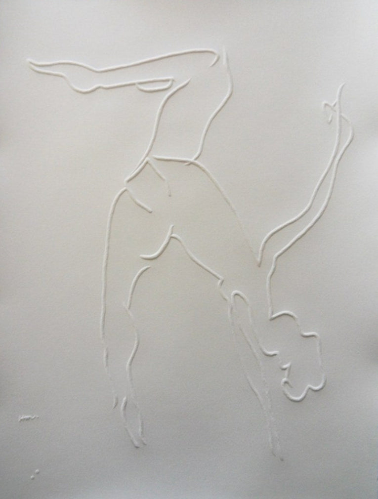 Henri MATISSE : Mouvement acrobatique - Gravure signée