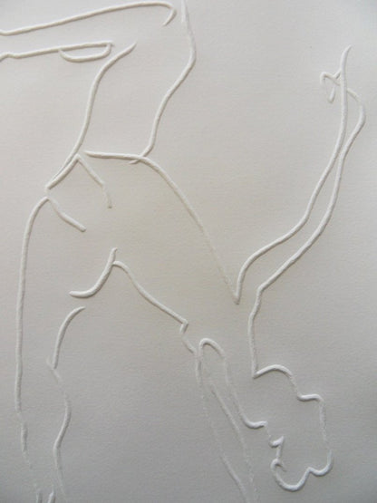 Henri MATISSE : Mouvement acrobatique - Gravure signée