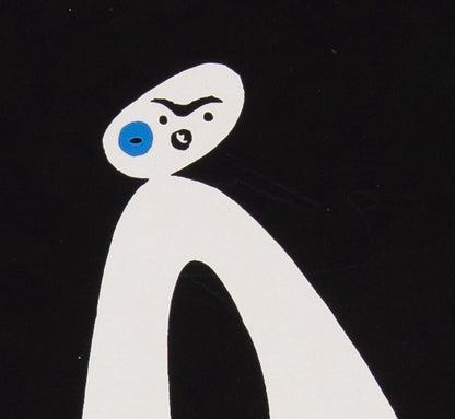 Joan MIRO: Personaje a la luz de la luna, Serigrafía