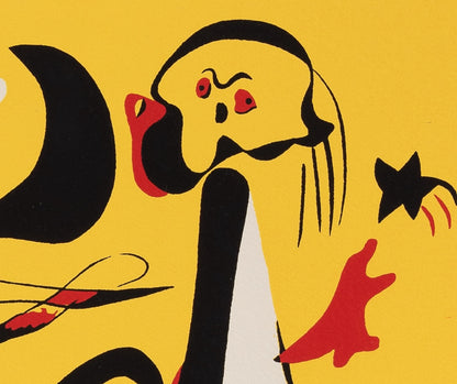Joan MIRO: Día y noche en la playa, Serigrafía
