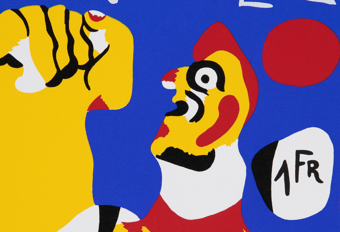 Joan MIRO: Ayuda a España, Serigrafía firmada