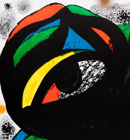 Joan MIRO : Expo 76 Fundacio Joan Miro - Affiche en lithographie originale