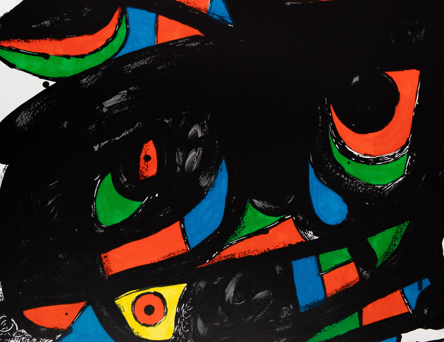 Joan MIRO : Expo 76 Fundacio Joan Miro - Affiche en lithographie originale signée