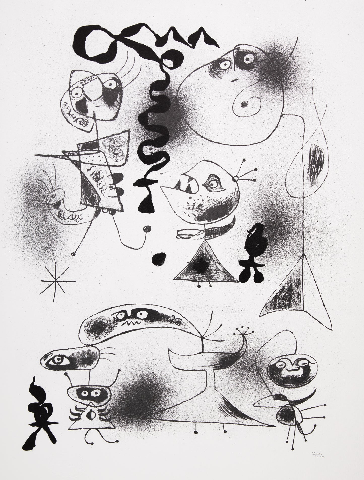 Joan MIRO : Barcelona, la fête - Sérigraphie signée
