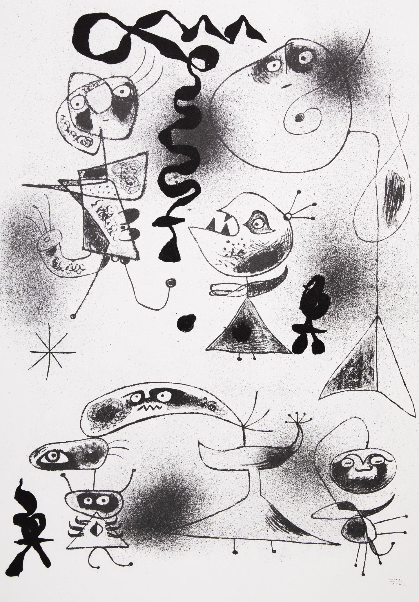Joan MIRO : Barcelona, la fête - Sérigraphie signée
