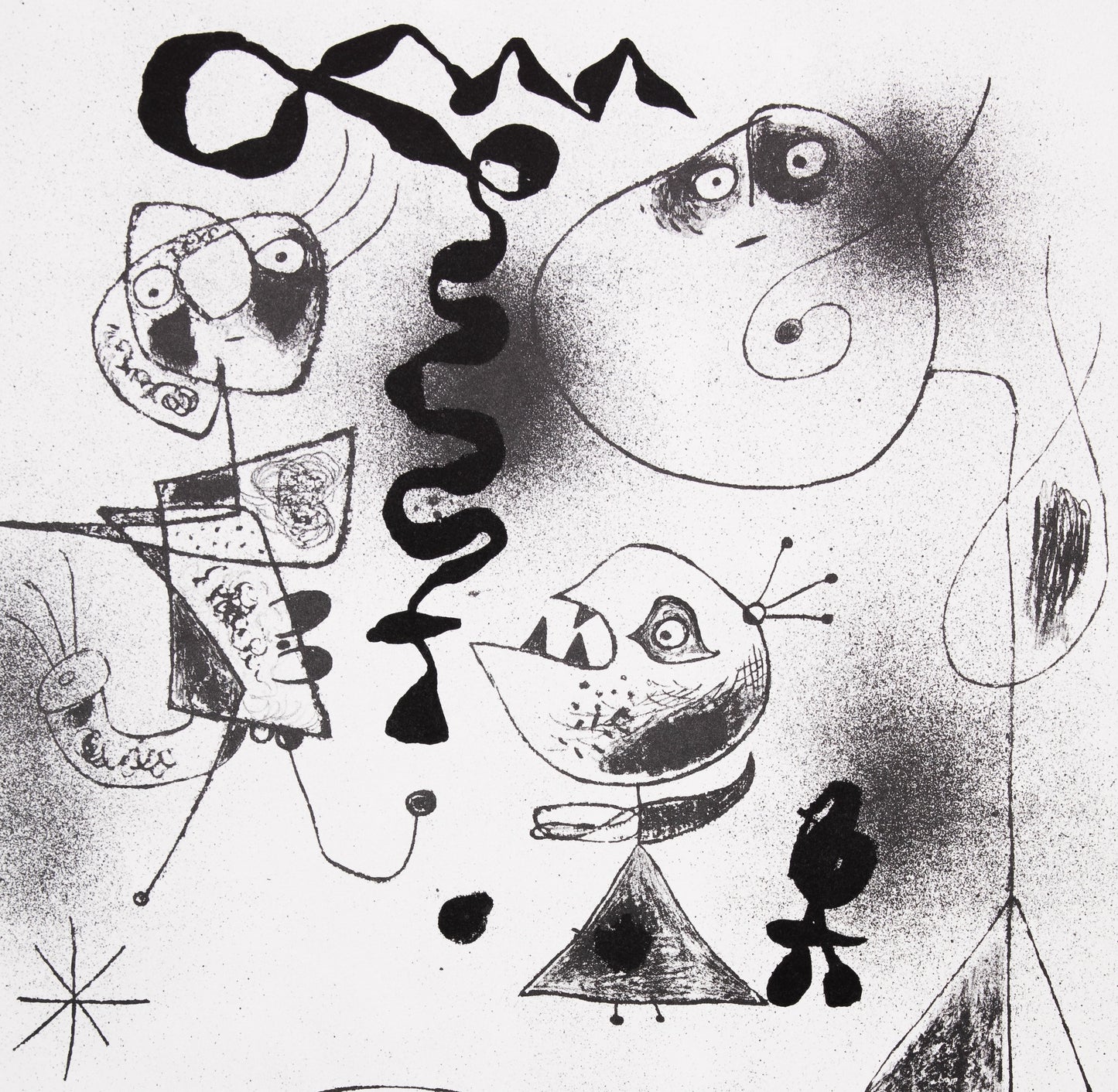 Joan MIRO : Barcelona, la fête - Sérigraphie signée