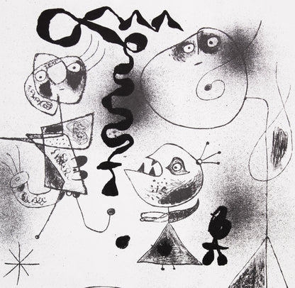 Joan MIRO : Barcelona, la fête - Sérigraphie signée